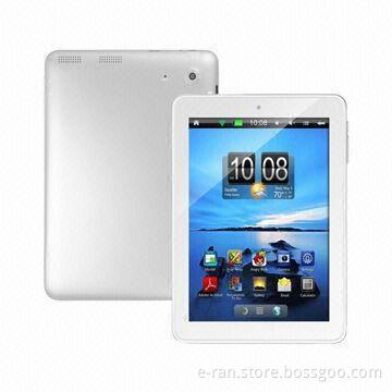 8-inch Quad-core Tablet PCs with 1,024 x 768-pixel Resolution